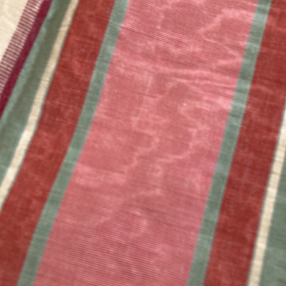 26 square striped brunschwig & fils fabric sample - Picture 9 of 9